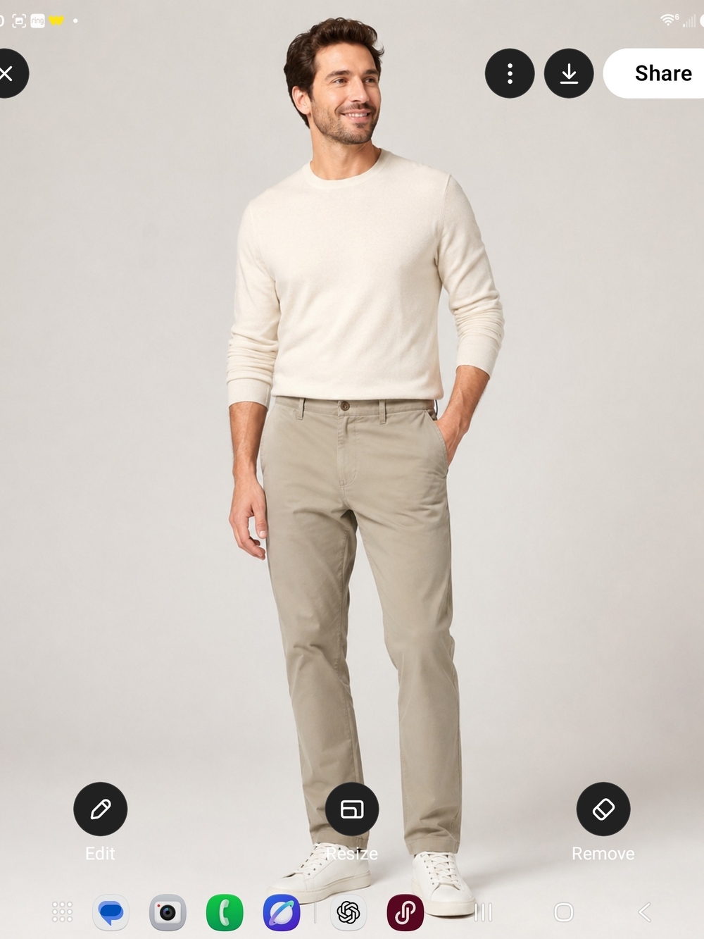 J. Crew Straight-Fit Chinos in Light Khaki Size 29/32